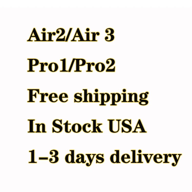 Us Warehouse For Airpods Pro 2 Airpods 3 2nd Generation With Work On Ios16 Headphone Accessories Solid Silicone Earphone Cove