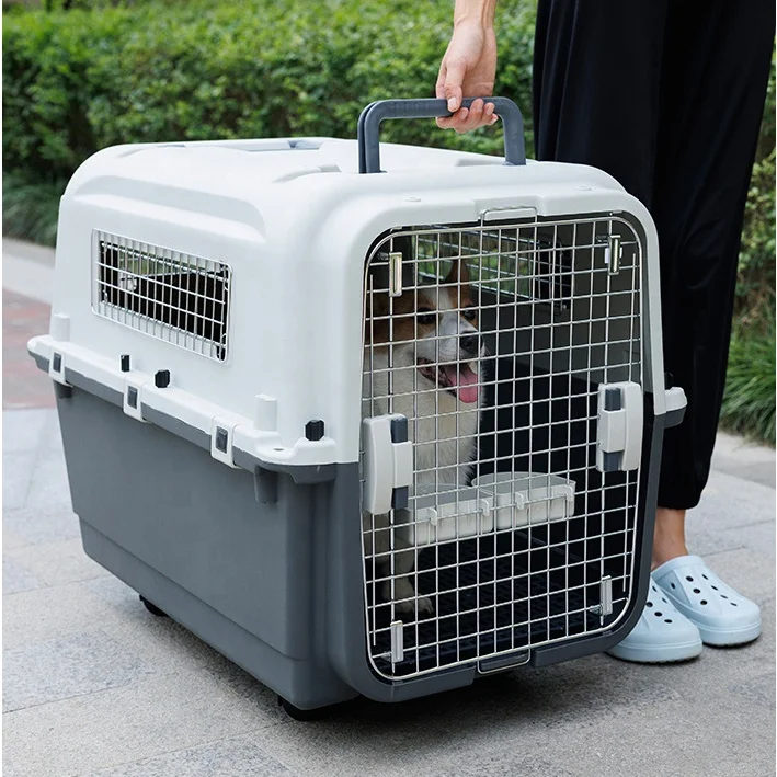 Hyra 4XL Airline approved pet carrier Dog Kennel & Cat Kennel pet travel carrier pet dog transport carrier