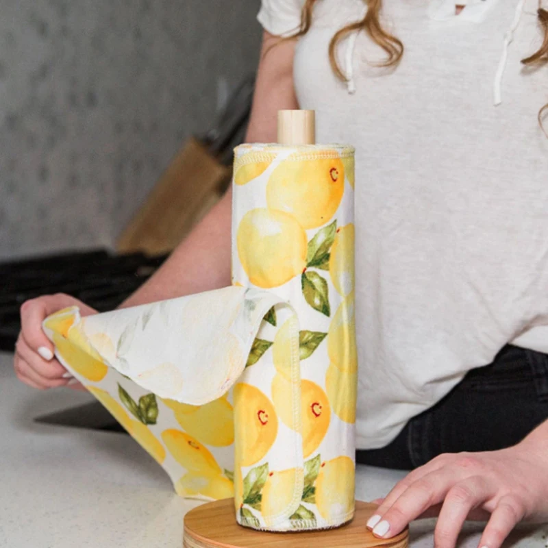 Экологичное многоразовое Фланелевое Полотенце из натурального органического хлопка, кухонное полотенце из бамбукового хлопка, моющееся детское полотенце