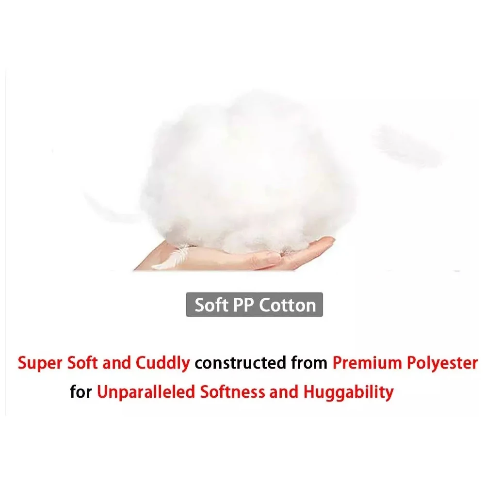 HOT selling Lambchop Squeaky Dog Toy with Crinkle Ears Plush Puppy Toy for Small and Medium Breed Non-Aggressive Chewers