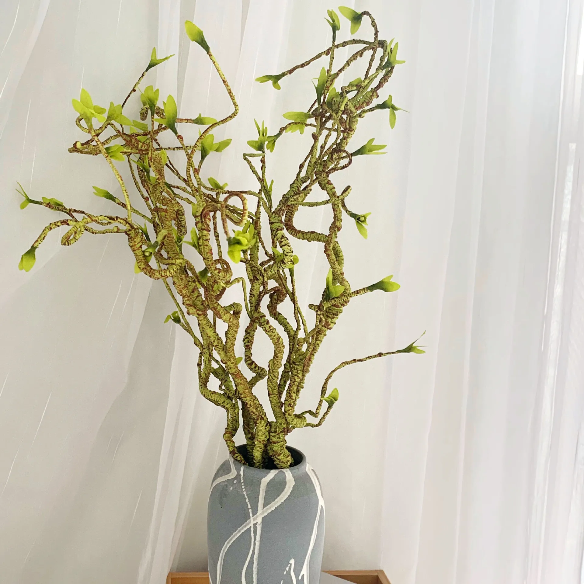 Artificial Dead Vine Branch Wedding White Flower Plant Home Decoration Tree Branches