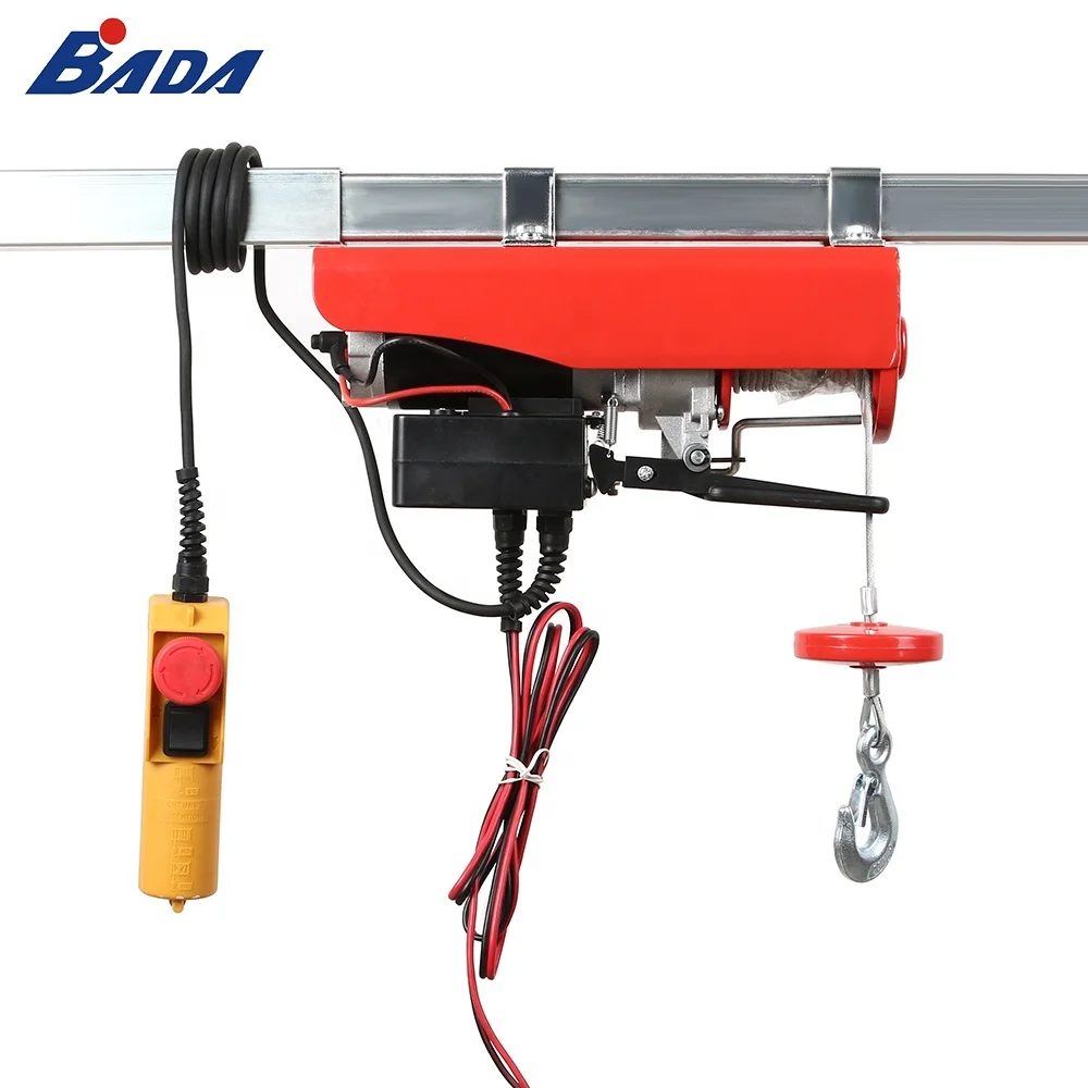 Factory direct motor drive AC/DC mini electric cable hoist wholesale