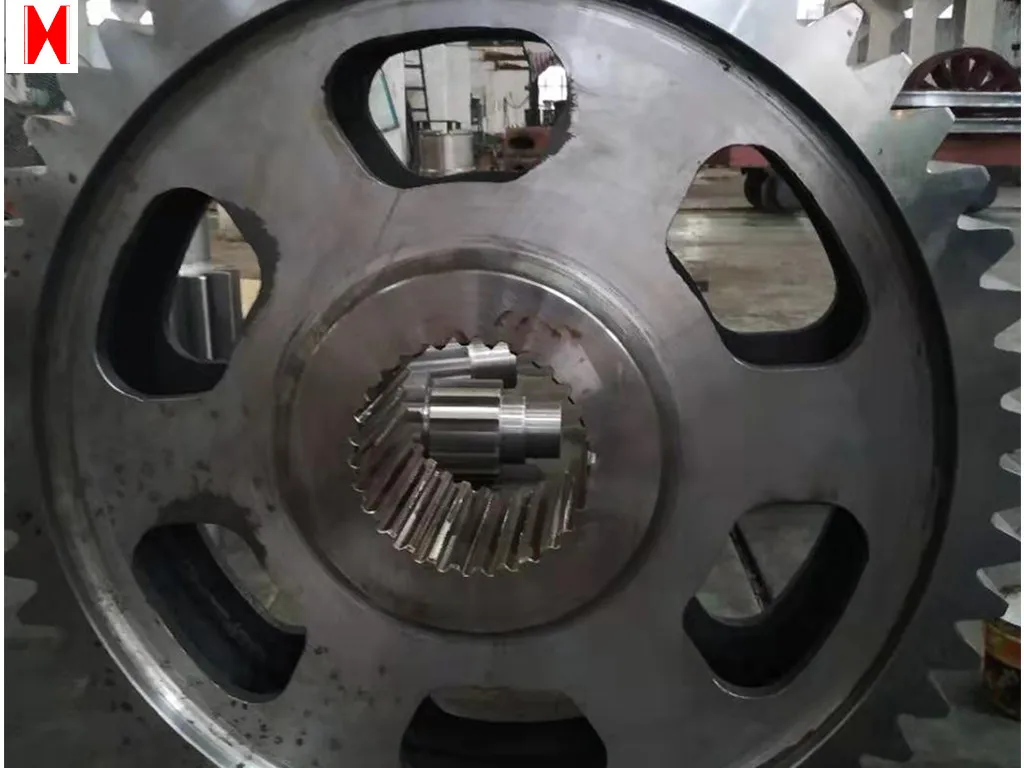 
Carburizing Large Casting Ring Helical Gear Steel Spur Gear 