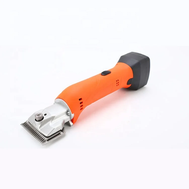 180w Lithium battery Sheep Hair Cutter sheep wool push clipper cordless Animal Hair Shearing Machine