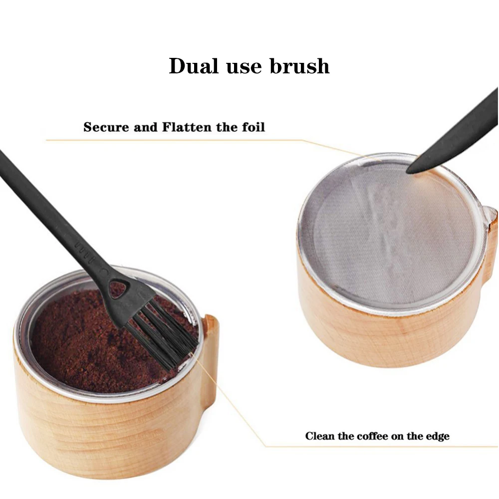 1 комплект лучшие продажи для магазинов сменный держатель кофейных капсул с крышкой из фольги многоразовые капсулы Nespresso Pods Vertuoline