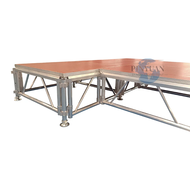 Portable stage floor stage aluminum event stage platform