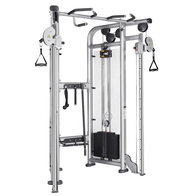 Gym Trainer Multi Station Cable Crossover  DUAL ADJUSTABLE PULLEY