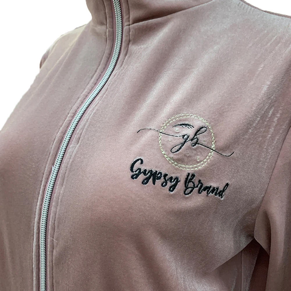 Custom Logo Side Stripe Unisex Velour Sweatsuit 2 Piece Jogger Set Couple Patchwork Track Suit Velvet Tracksuit For Men Women