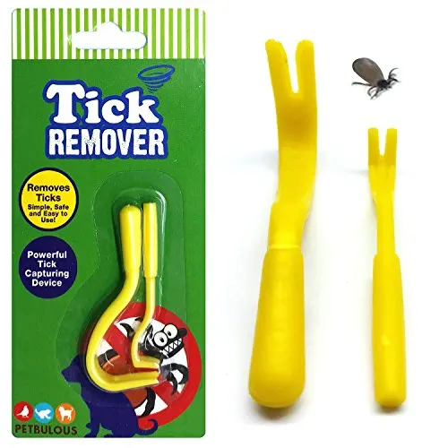 Plastic Ctenocephalides Portable Mites Catch Bugs Extract Twist Hook Flea Riddon Louse Tick Remove Tweezers