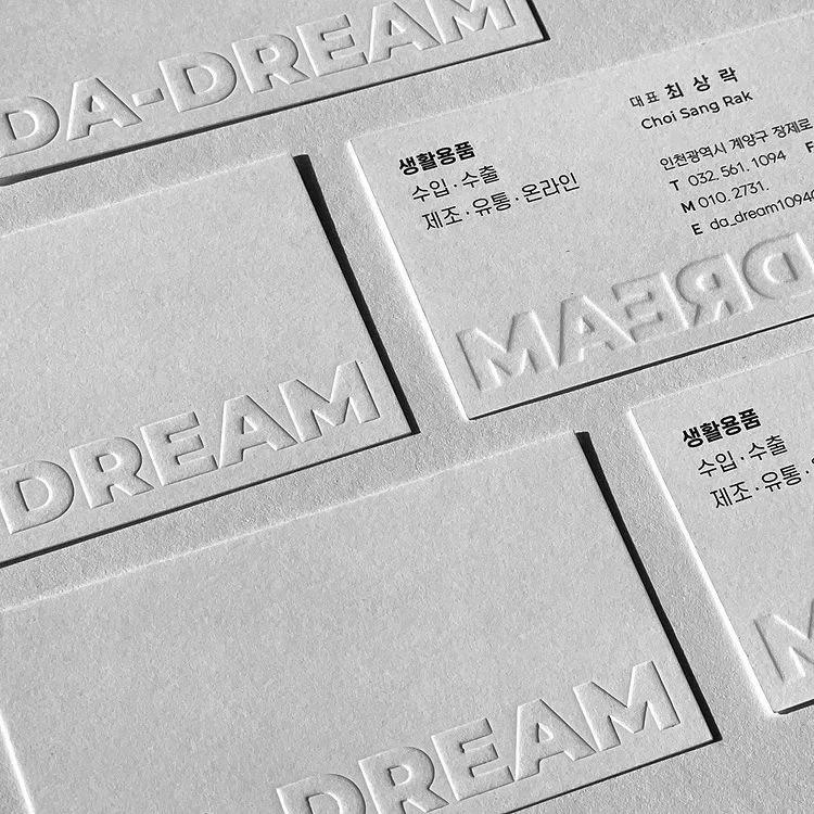 Custom Visiting Card Luxury Embossed Business Card Printing With Gold Foil Stamping Logo