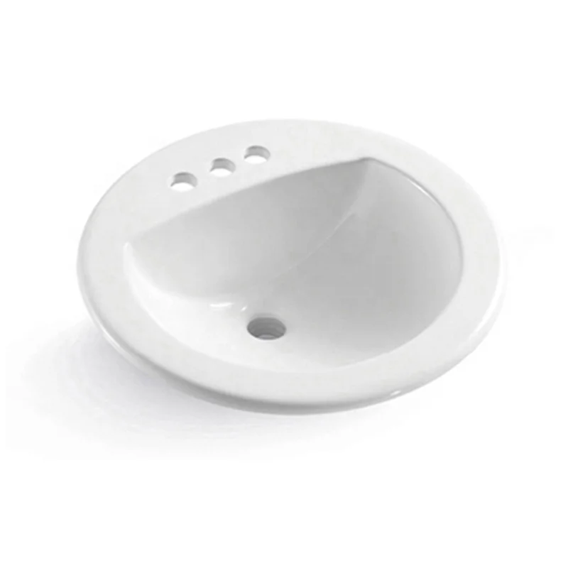 2020 New 51*44*23 cm Under Counter Sink White Bathroom Ceramic Oval Basin For Low Price Sanitary Ware