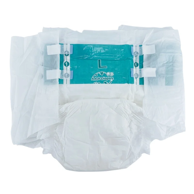 China Supplier Comfort Disposable Free Sample Printed Super Thick Absorbent Medical Adult Diaper