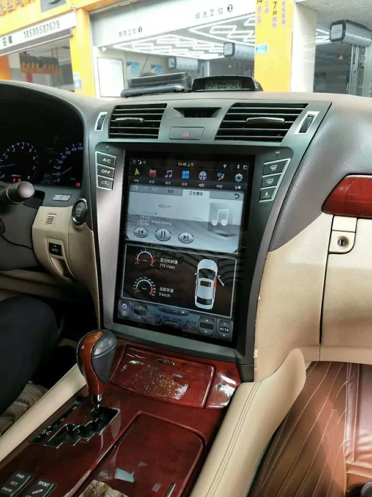 Factory Price Touch Screen Android Car GPS For Lexus Ls460 ,600  Car DVD Player Navigation With Playstore BT Wifi