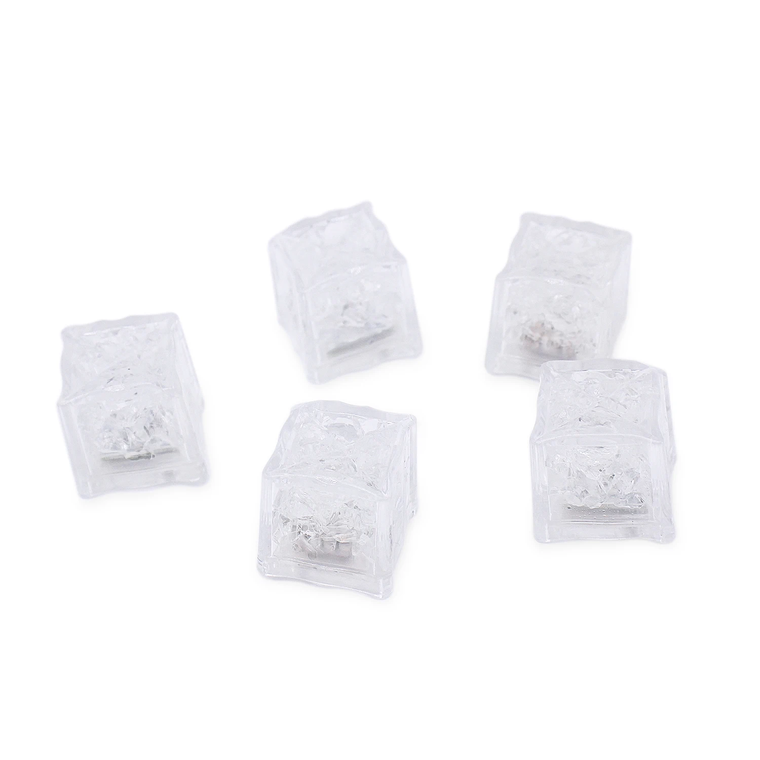 Bar KTV light-emitting ice cube light up LED colorful ice cube induction flashing ice cube light when it meets water.