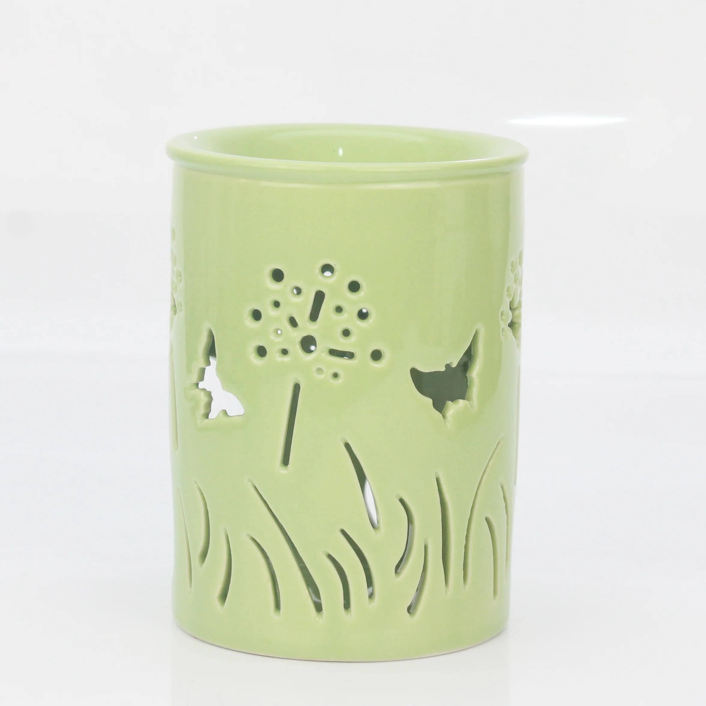 White Ceramic Incense Wax Melt Warmer Burner Essential Fragrance ceramic oil burner