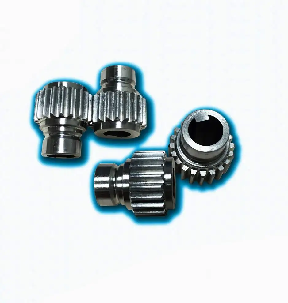 Small/Big size customized turning/milling transmission industry  spur worm gear made by steel/brass/aluminum