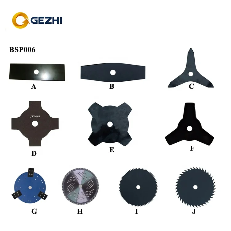 40.2cc gasoline 2 stroke brush cutters with 3T metal blade and nylon cutter with CE approved