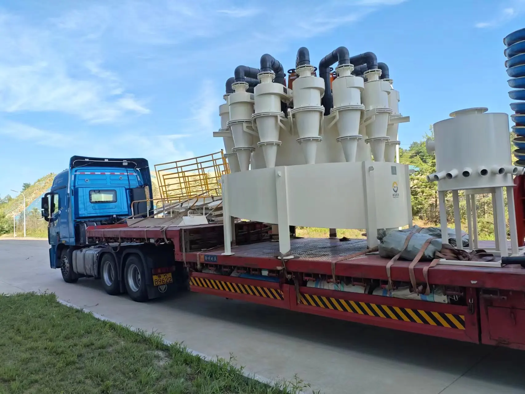 Russia hydrocyclone salt washing machine mineral washing machine sand coal processing hydro cyclone