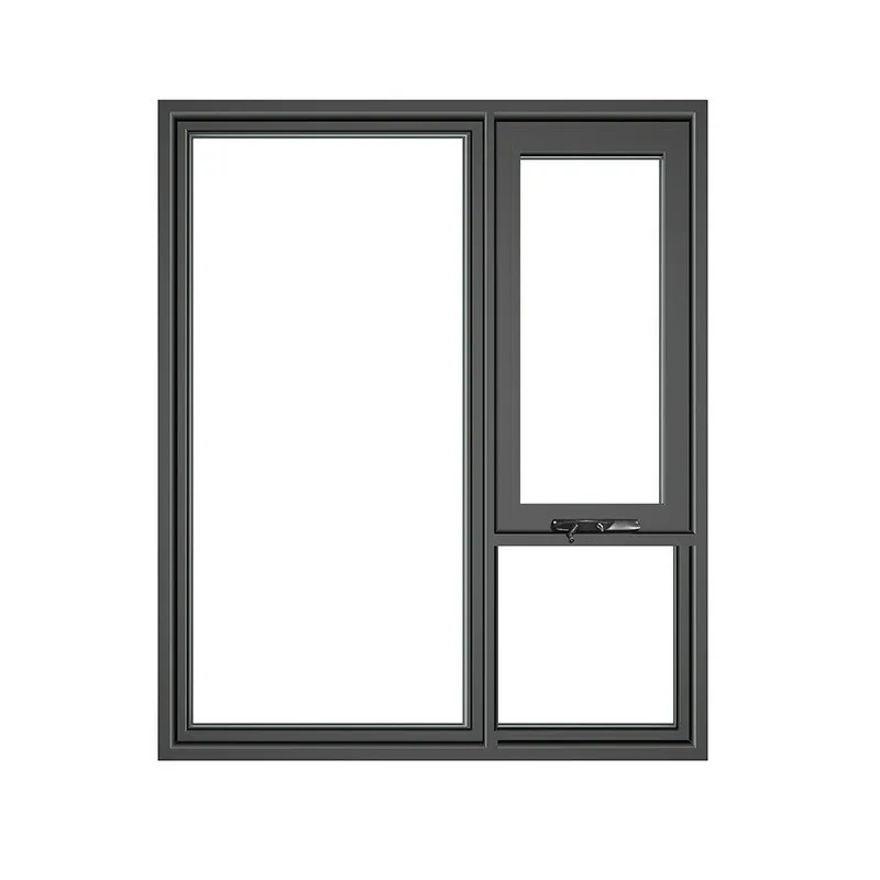Modern new technology R&D window agent hand crank aluminum casement window