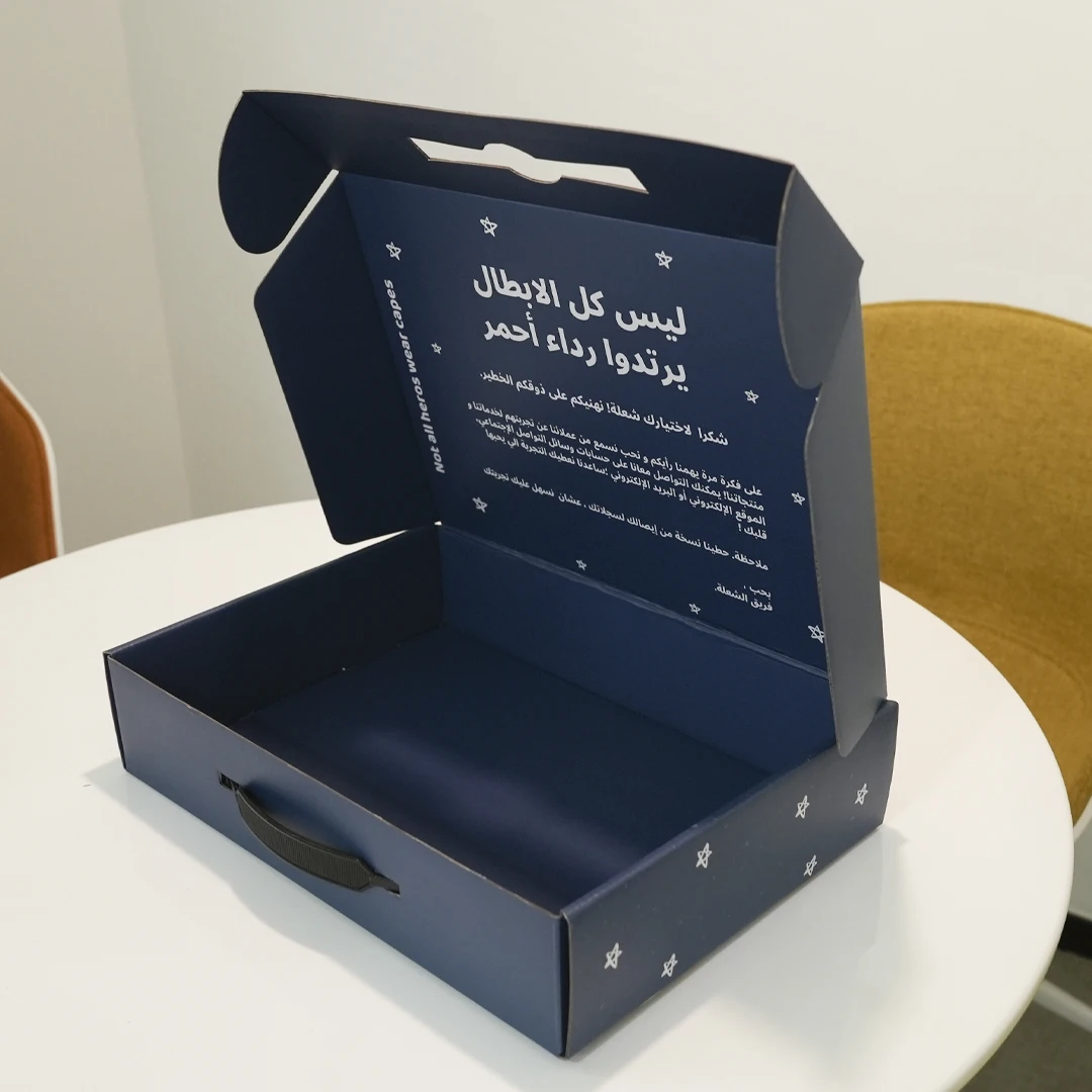 Gift handle magnet wrap personalised ideas packaging present shirt sneaker box custom shoe box