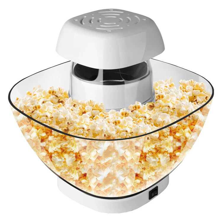 Electric Hot Oil Microwave Popcorn Popper Maker Bowl Bucket Container Mini Popcorn Machine