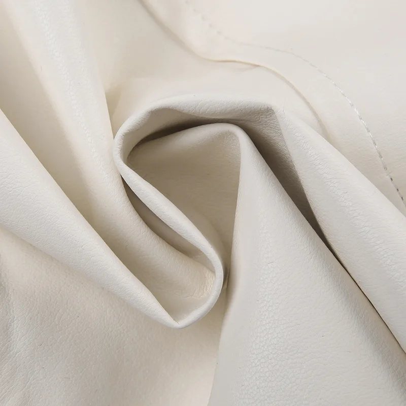 Wholesale Fashion Street Wear Metal Buckle Straight Tube Slimming Leg Cover Personalized Pu Leather Leg Warmers For Women