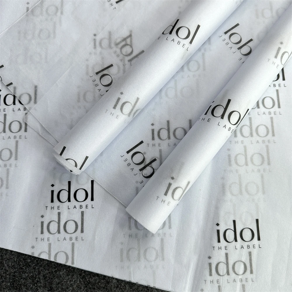 Fashion customized tissue paper with company logo, printed gift/clothes packaging wrapping tissue packing shoes for roll/sheet