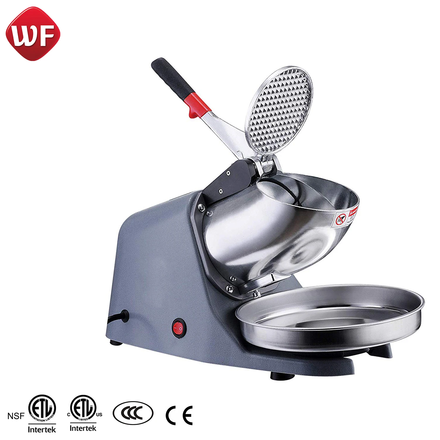 ETL CE Electric Ice Crusher Machine Cube Ice Crusher Machine for Commercial and Household