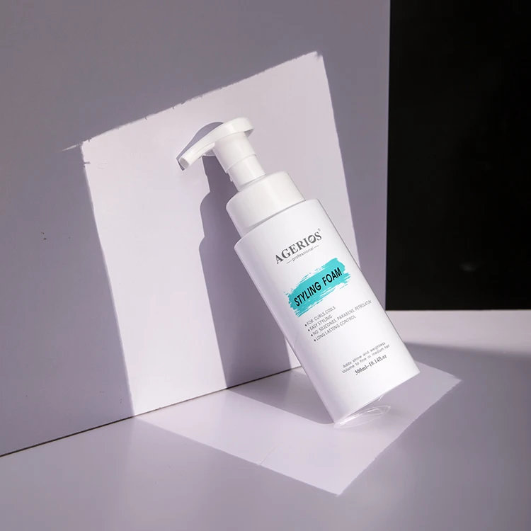 Hot Sale Fashion Style Strong Hold Hair Foam Mousse Curly Styling Hair Edge Control styling foam