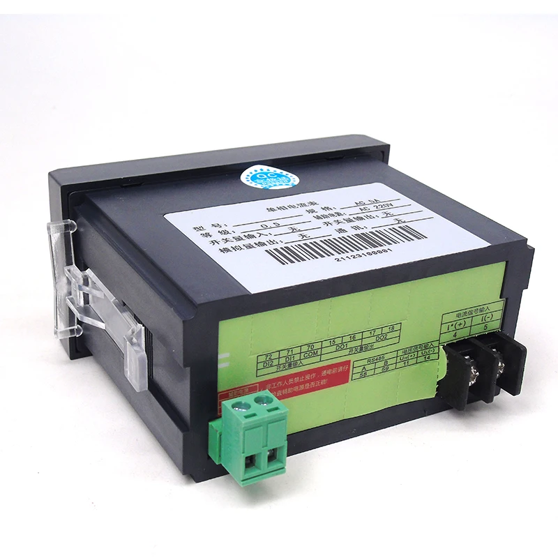 DQ703I-5K1 LED Display Single Phase DC AC Ampere Meter RS485 Digital Panel Meter