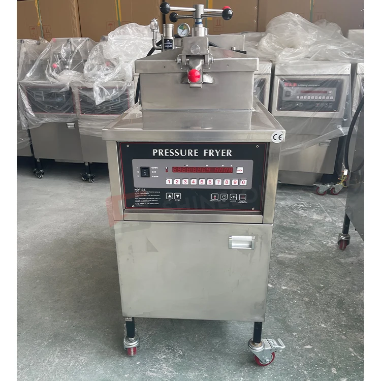 Commercial Automatic Pressure Fryer Electric Industrial Fried Chicken Express Fryer Broaster Fryer Machine