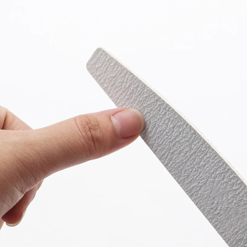 High Quality OEM Custom Printing Logo Wooden Nail File Disposable Wood Nail File Promotional Nail File 100/180