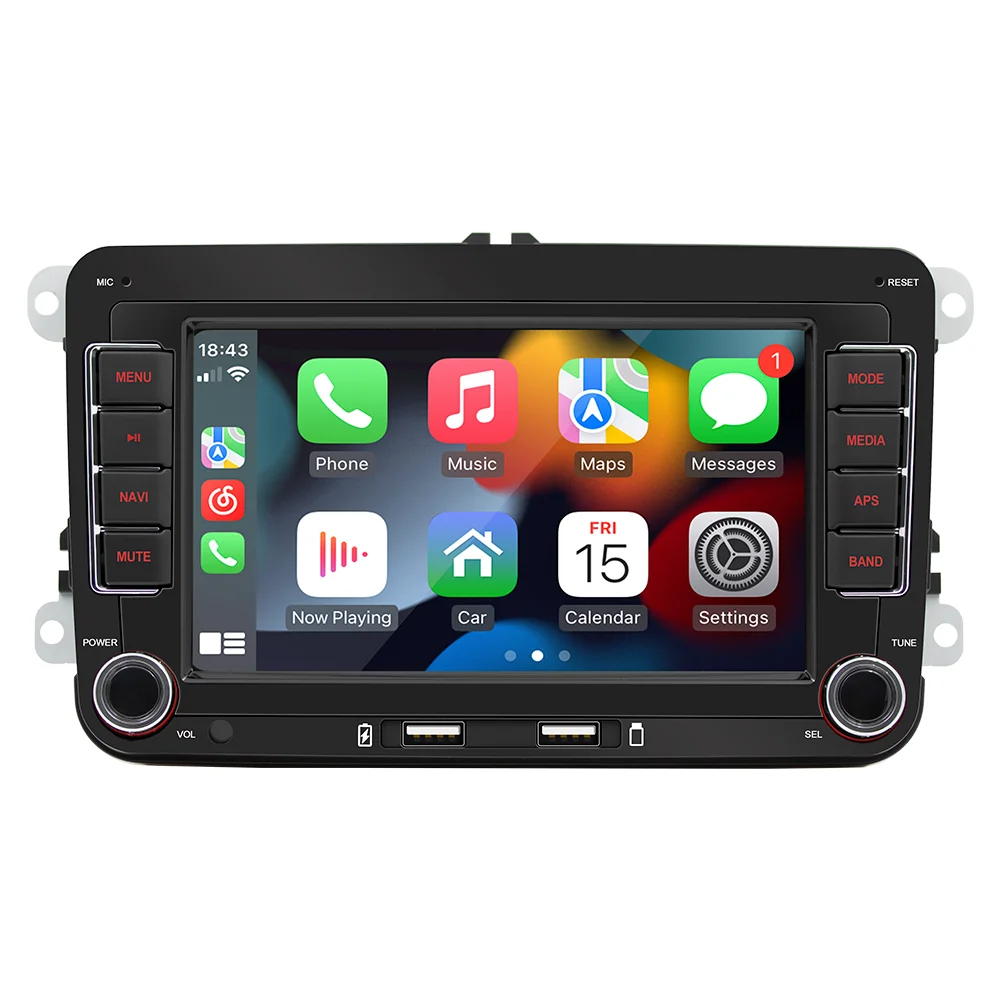 Wireless Monitor Support Dashboard GPS Navi BT WIFI 4G Pantalla Para 7 Inch Car Radio Stereo Video Android Car Monitor
