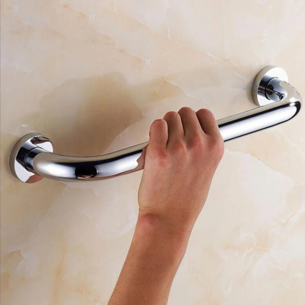 24 Inch Shower Grab Bar Stainless Steel Bathroom Grab Bar Handle, Bathroom Shower Balance Bar