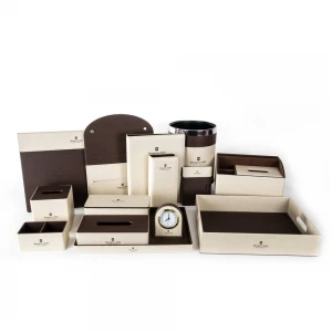 
Hotel Leather Guest Service Directory Holder / Restaurant Menu / File Folder 