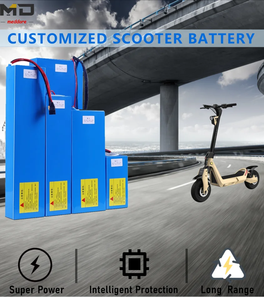 18650 Li-ion 36V 7.8Ah 18650 10S3P Deep Cycle Lithium Ion Batteries For 350W Electric Scooter Replaceable Battery Packs