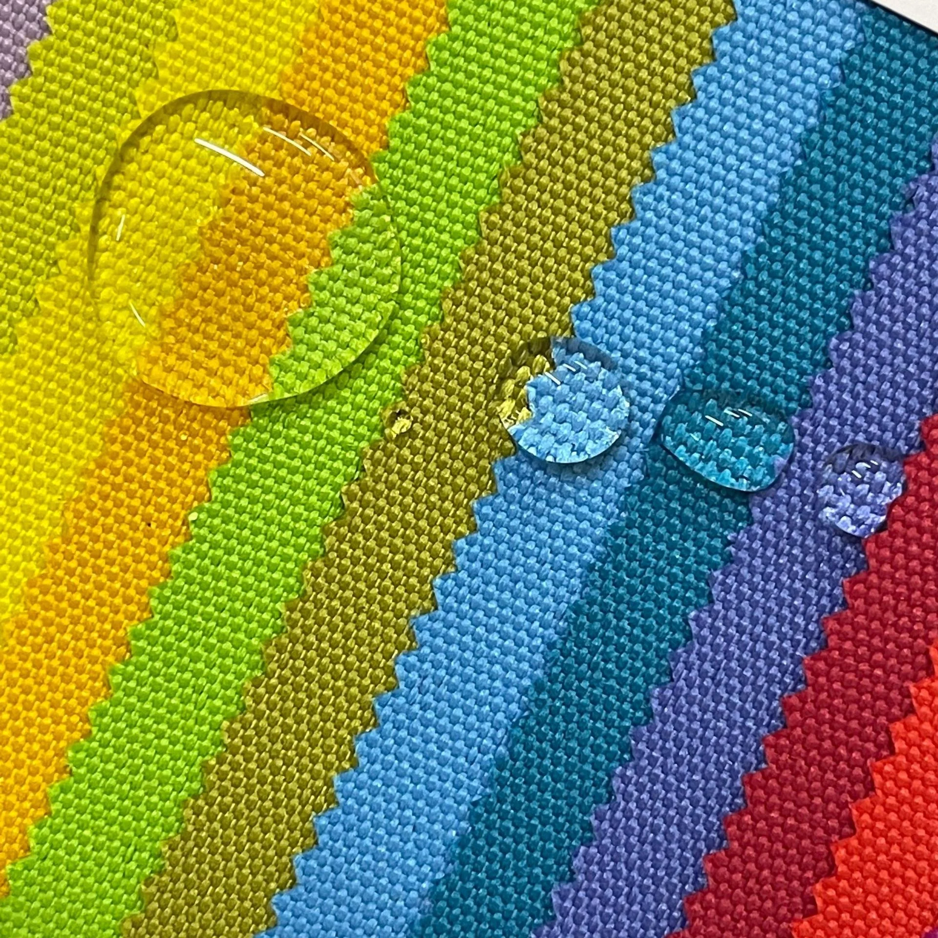 100% полиэфирная палатка школьная сумка водонепроницаемая ткань из ПВХ Оксфордский тент 300D 600D 900D с покрытием морщинистая однотонная для батика