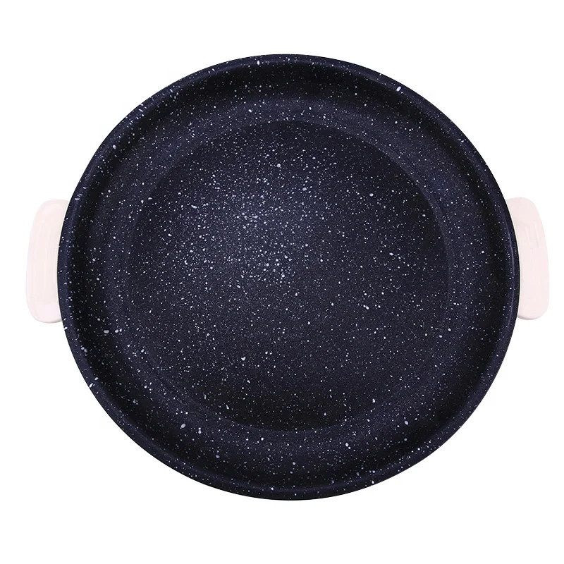 Multifunctional household non stick stainless steel electric baking tray skillet pans