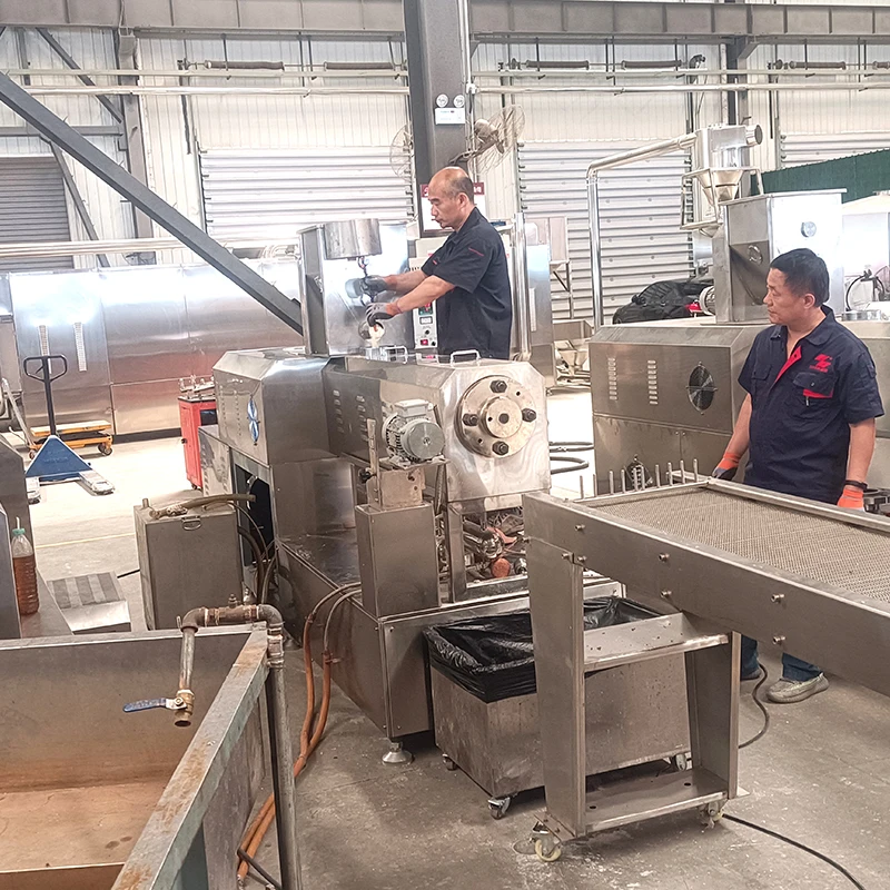 High cost performance snack making rice corn puff extruding machine corn snack extruding machine