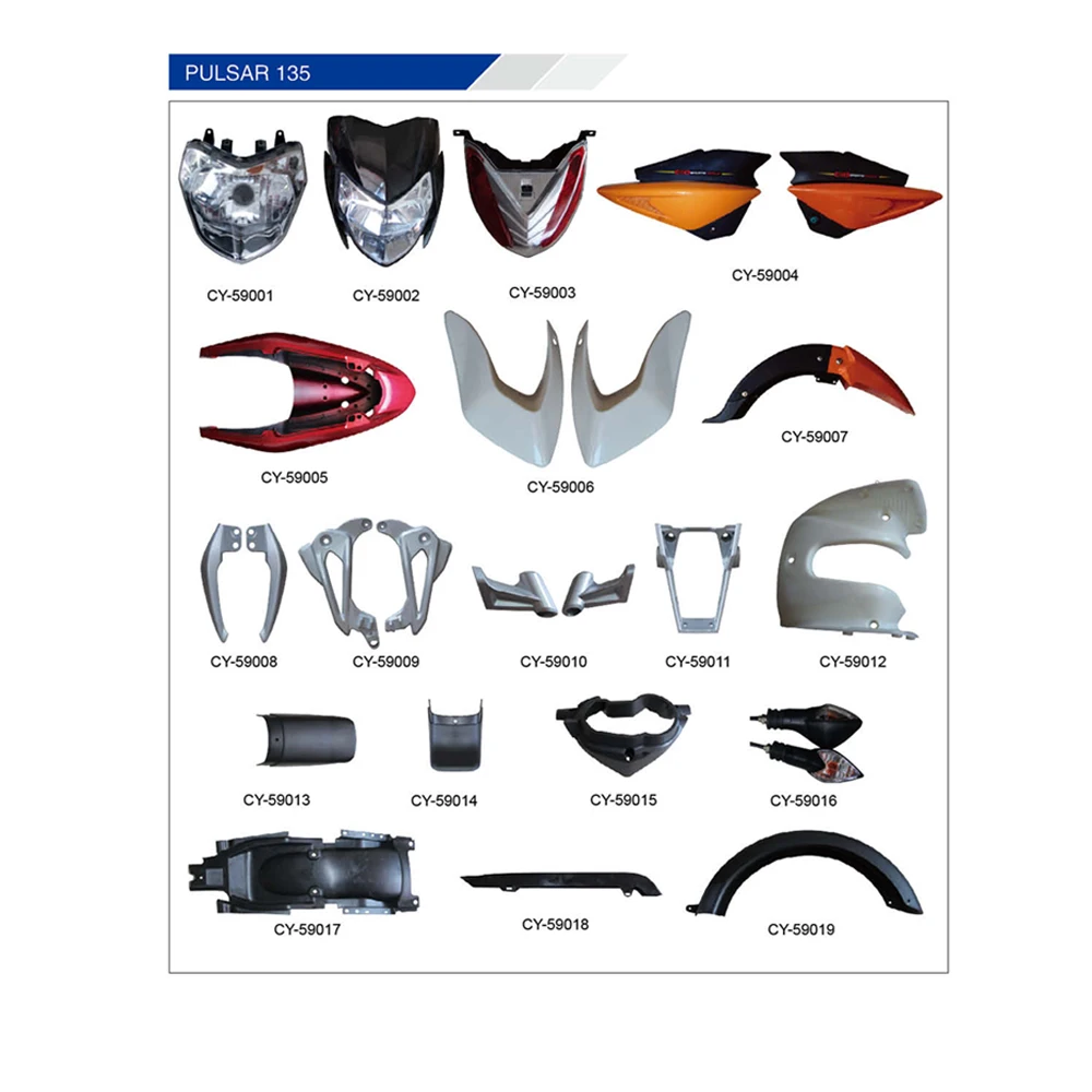 Motorcycle parts accessory for HONDA XRE300 250cc plastic parts side cover headlight tail light speedometer cylinder carburetor