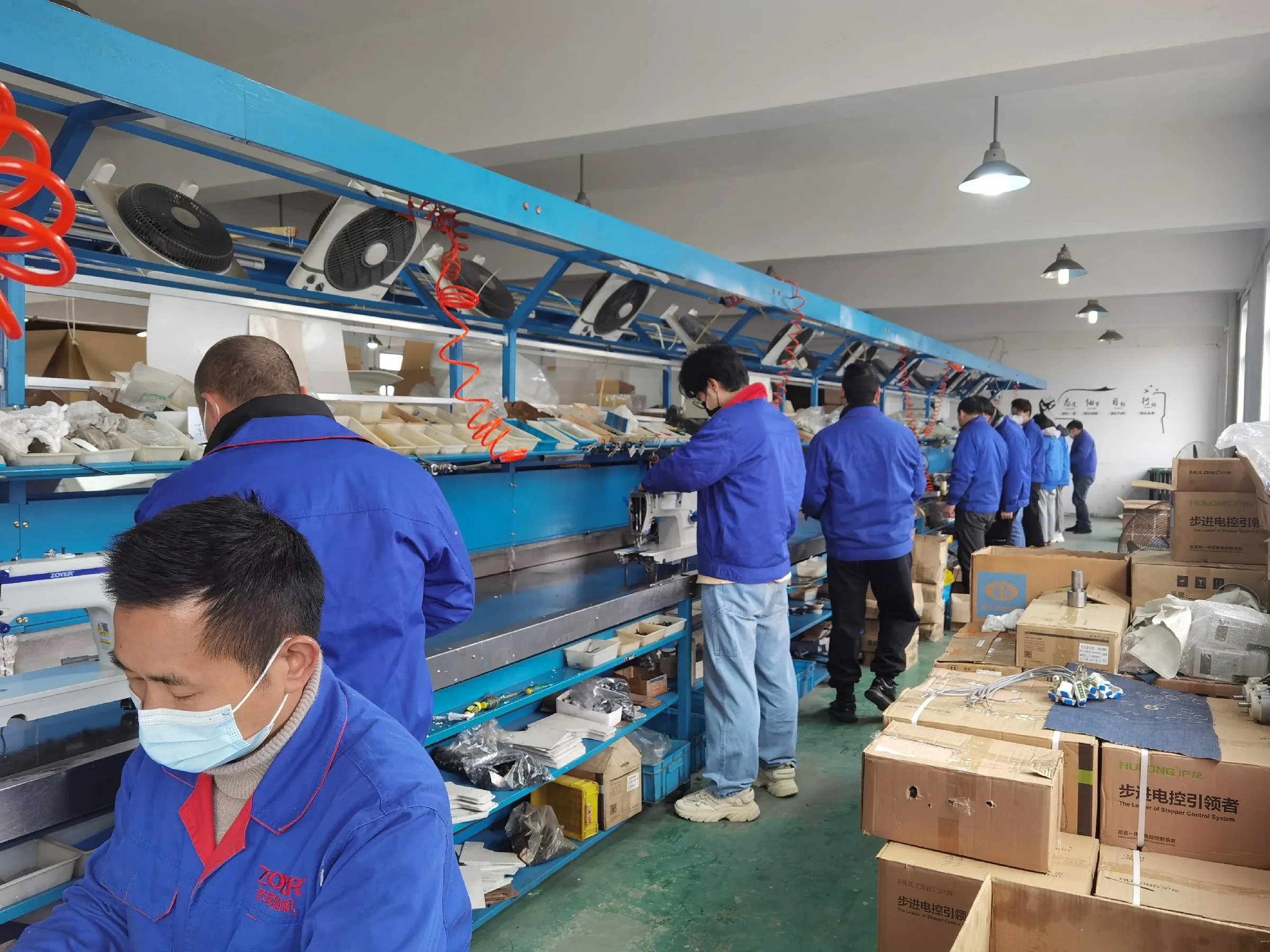 ZY1850 Beautiful Design Jute Bag Universal Sewing Button Hole Machine