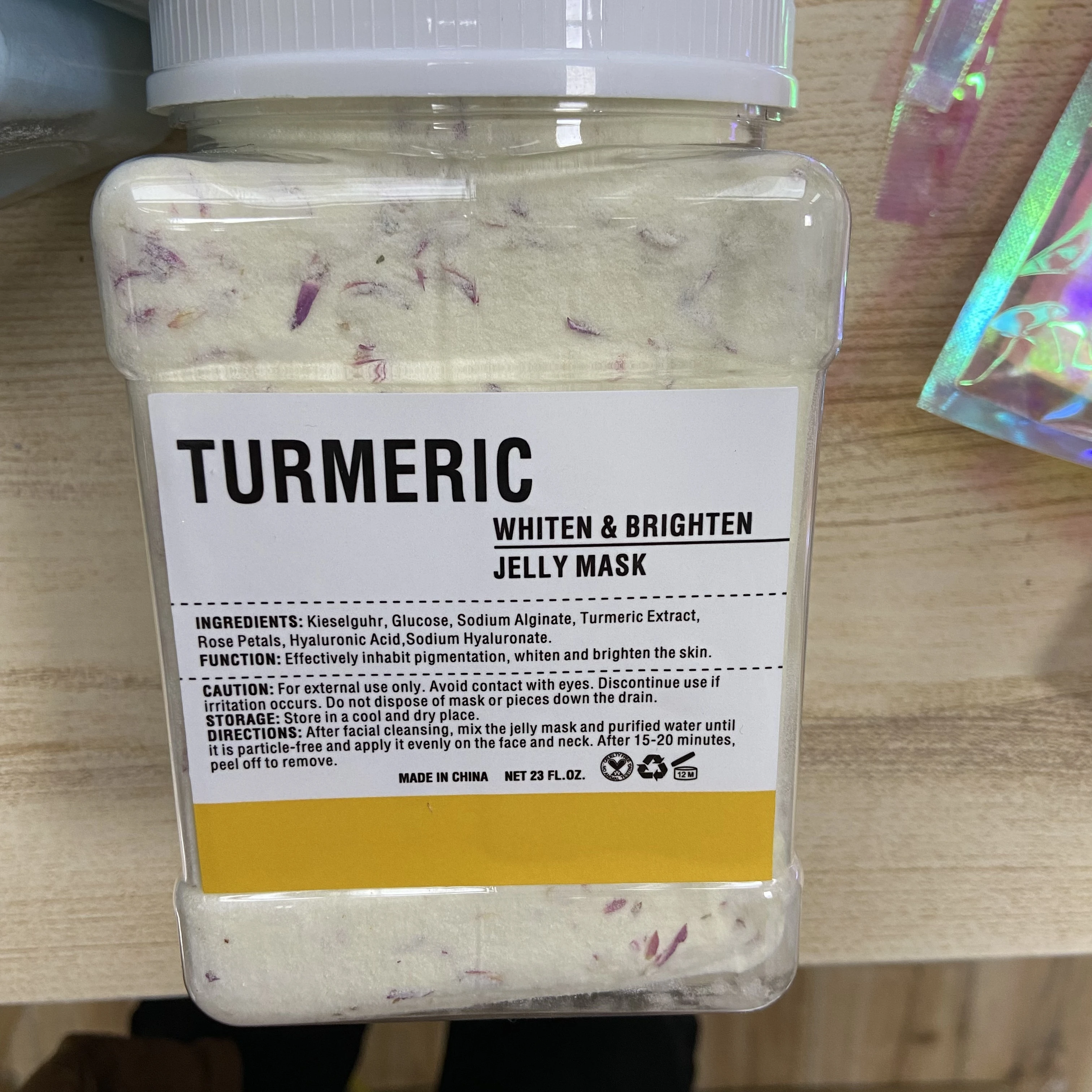 Face mask Custom Mascarillasl Facial Petals Whitening Jellymask Powder Crystal Hydro Jelly Mask Powder