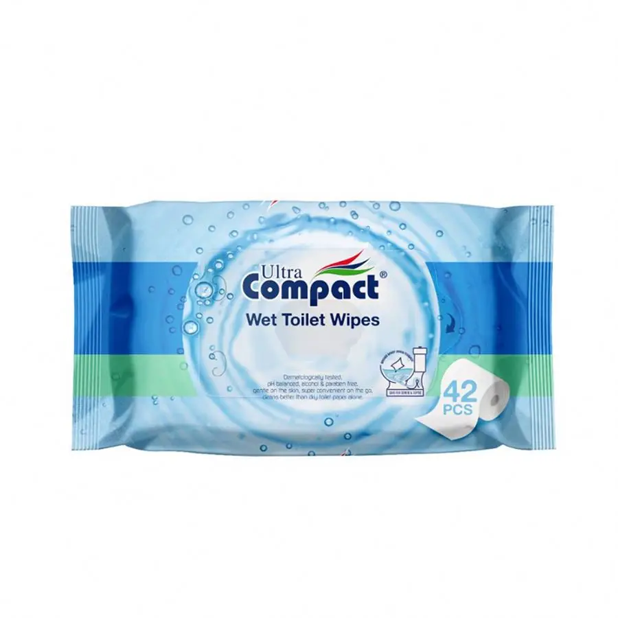 Wholesale Flushable Wipes Square Wet Paper Towel 80pcs Cotton Plant Fibre Wood Pulp Wipes With Lid