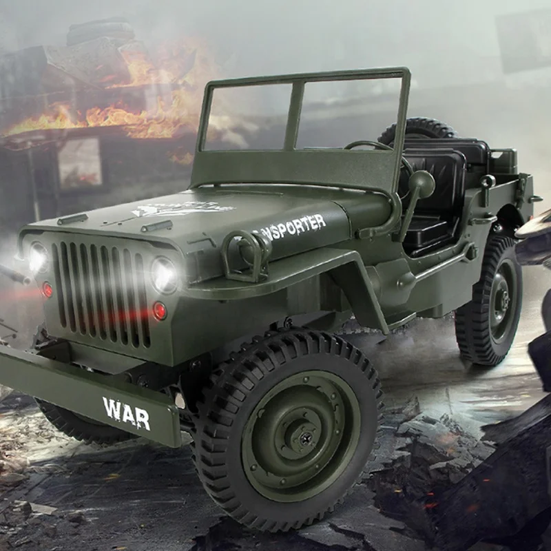 CY-D844  1:10 2.4G 4WD RC military jeeps truck