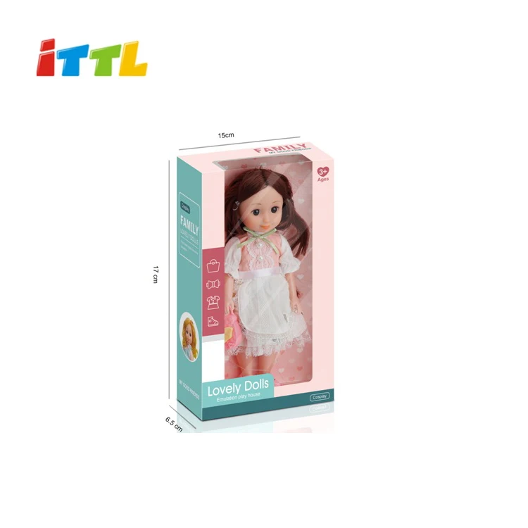 11.5  inch ready doll fashion baby  doll take away carrying doll toys with cloth set