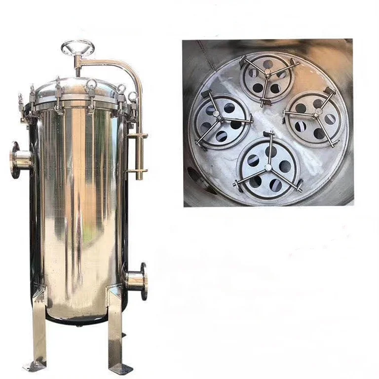 food grade stainless steel 304 /316L bag filter housing for honey coconut oil peanut oil