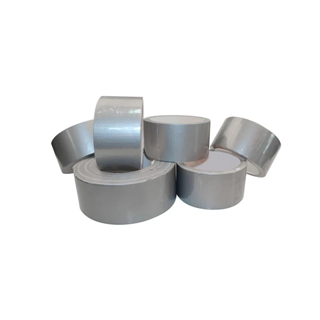 Waterproof Sealing Repair Gaffer Sliver Black Fabric 35 Mesh Gaffer duct tape Cloth Duct Duck tape for Ductwork