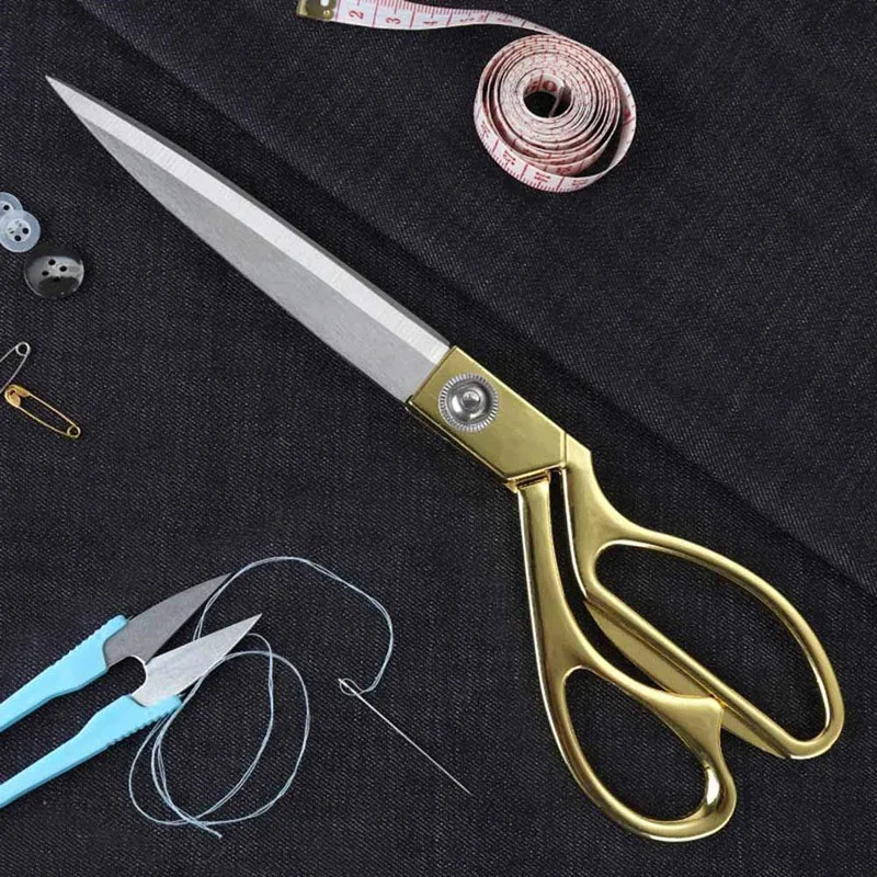 High Quality Stainless Steel Heavy Duty Tailor sewing scissors For Dressmaker Sewing Fabric