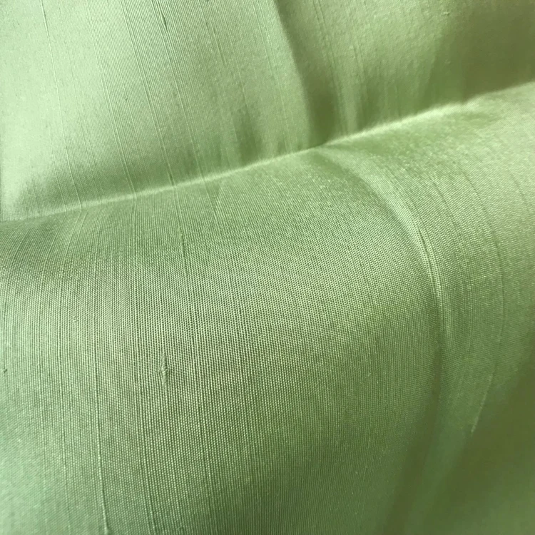 Оптовая продажа douppioni 100% шелковая ткань dupioni