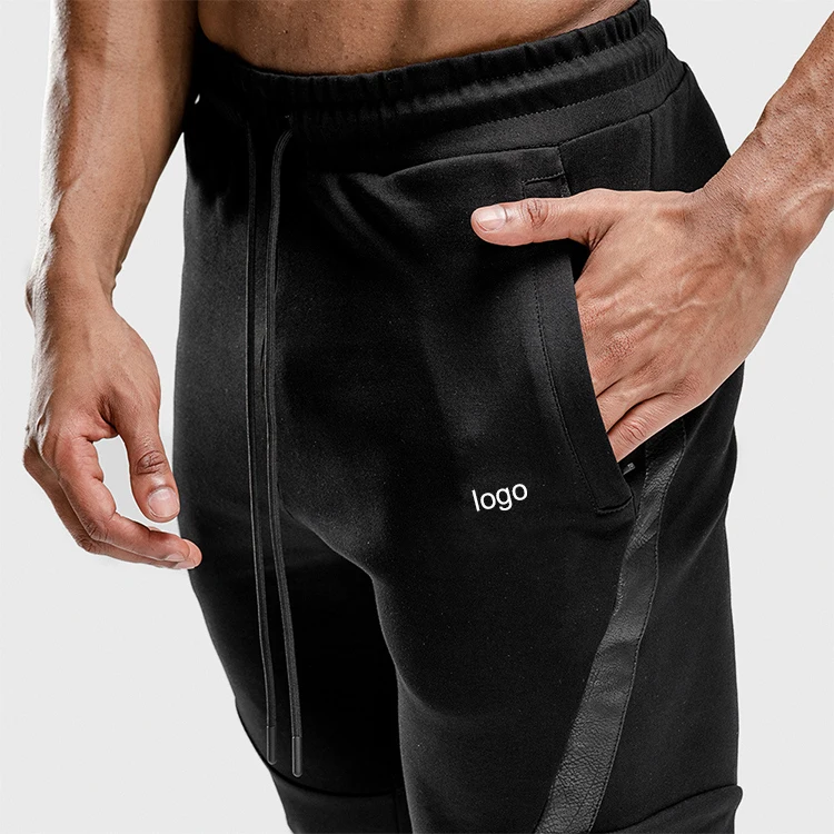 Newest Design Blank Casual Jogger Pants Unisex Cotton Gym Track Pants Mens